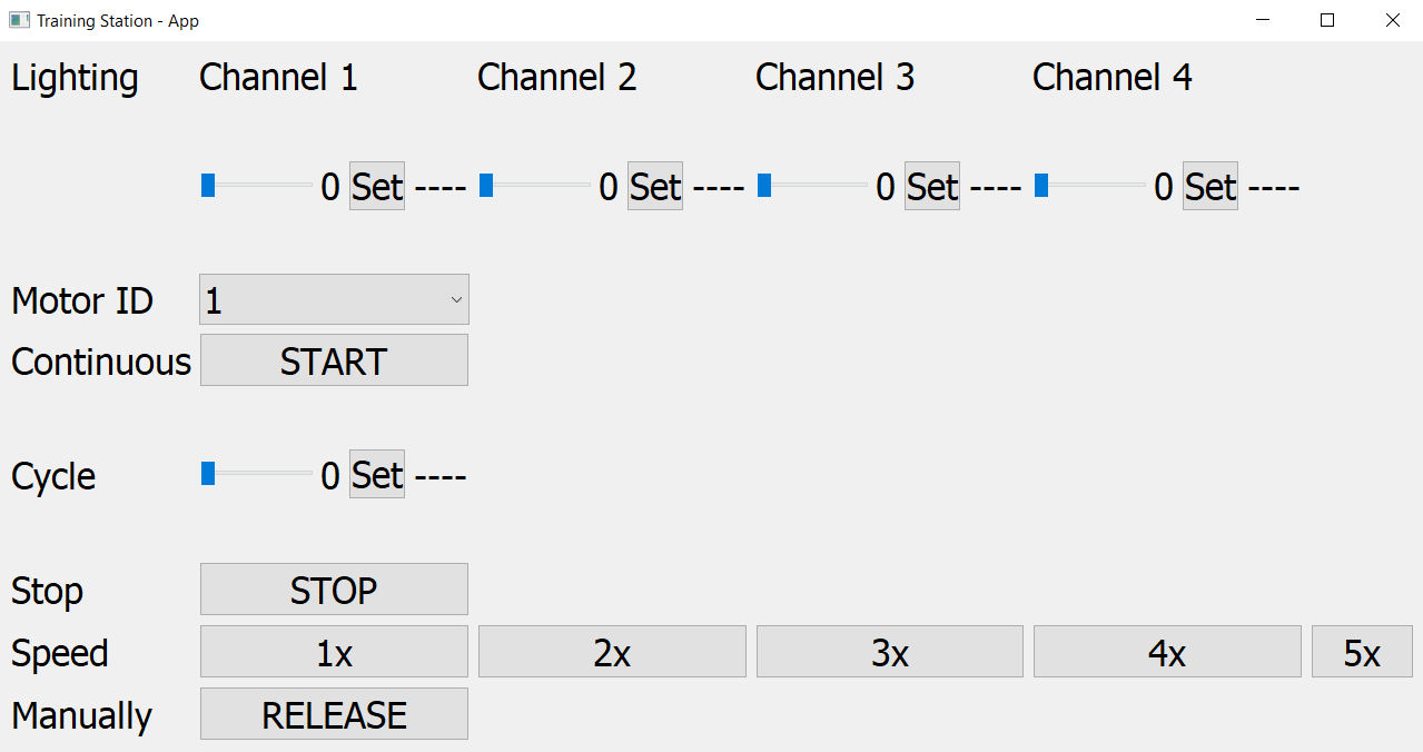 User Interface for esp32